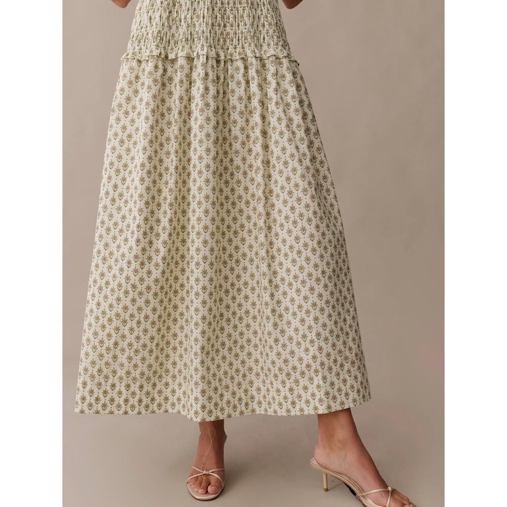 New O.P.T freya cotton wild daisy maxi dress $160 M - Picture 2 of 7
